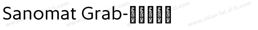 Sanomat Grab字体转换